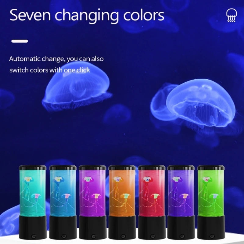 LED Jellyfish Lava Lamp