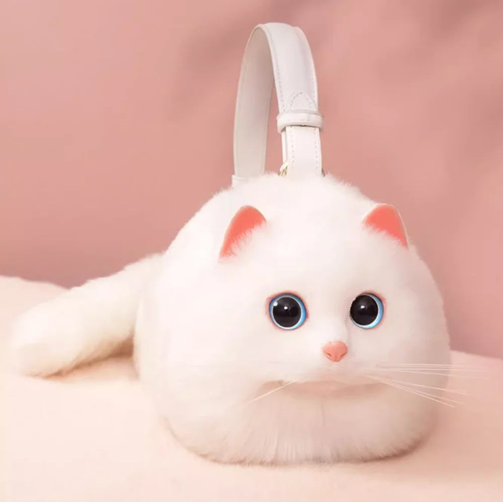 Plush Kitty Bag