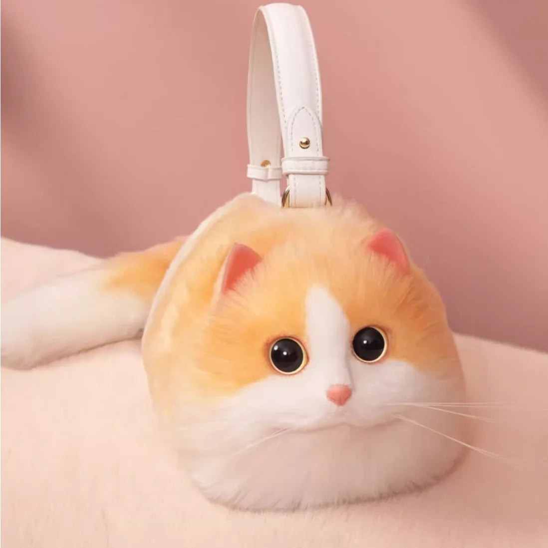 Plush Kitty Bag