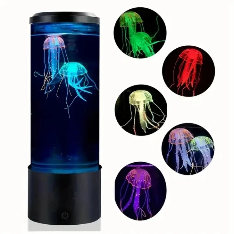 LED Jellyfish Lava Lamp