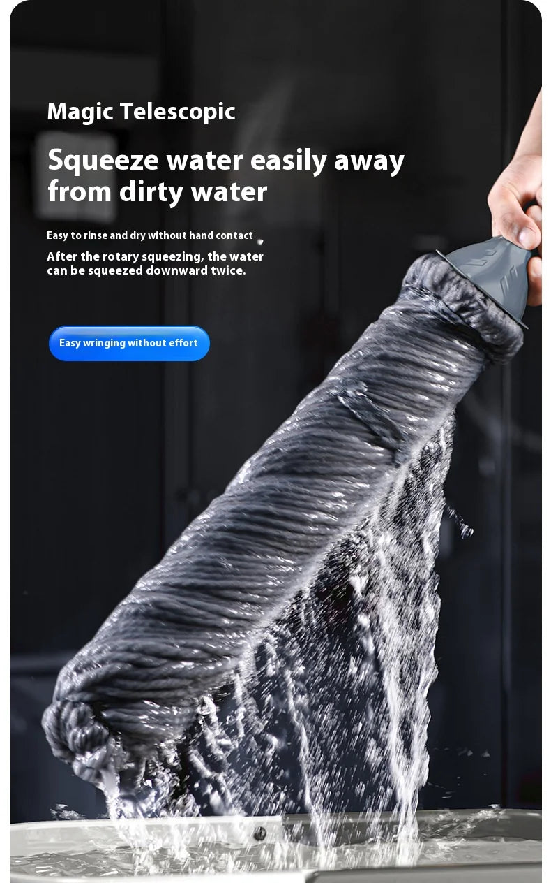 Self-Twisting Microfibre Mop