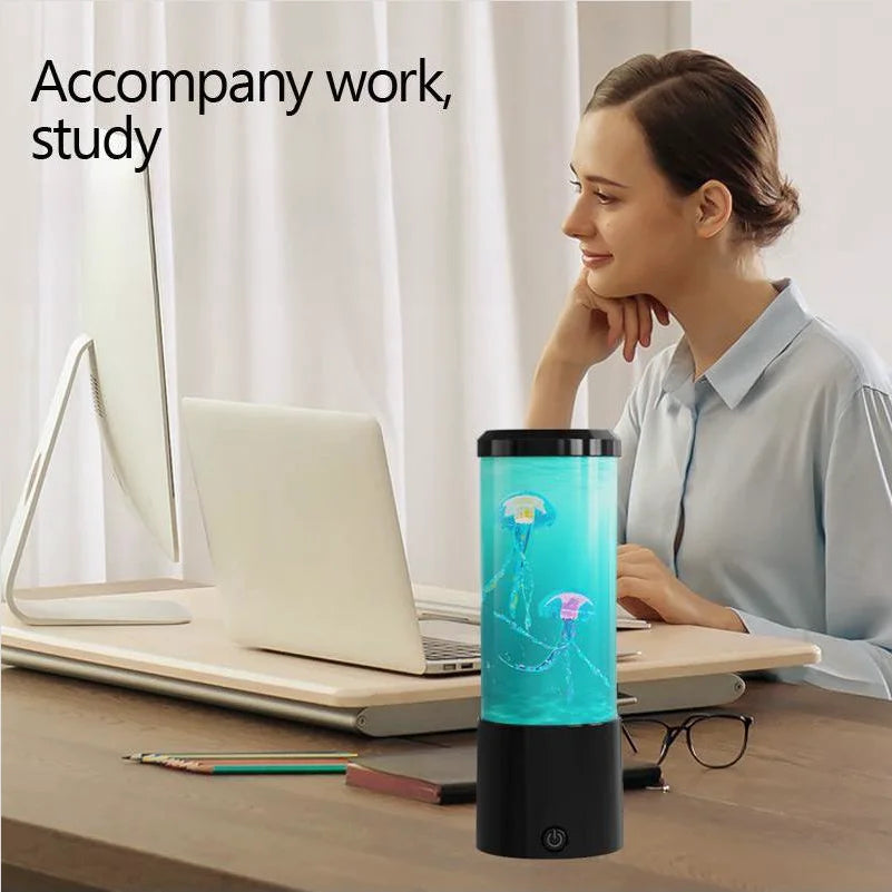 LED Jellyfish Lava Lamp