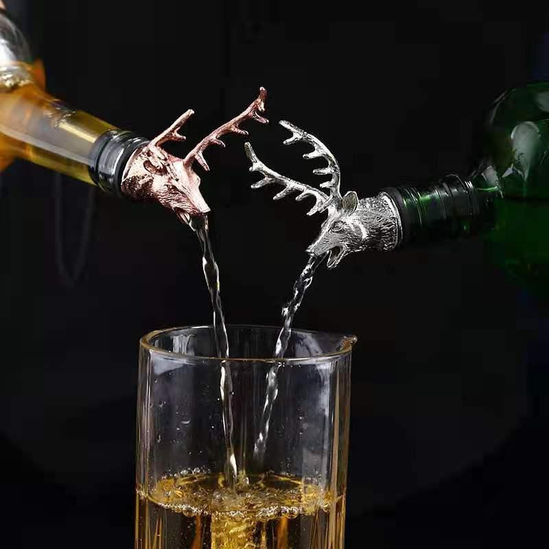 Nordic-Style Stainless Steel Wine Bottle Pourer