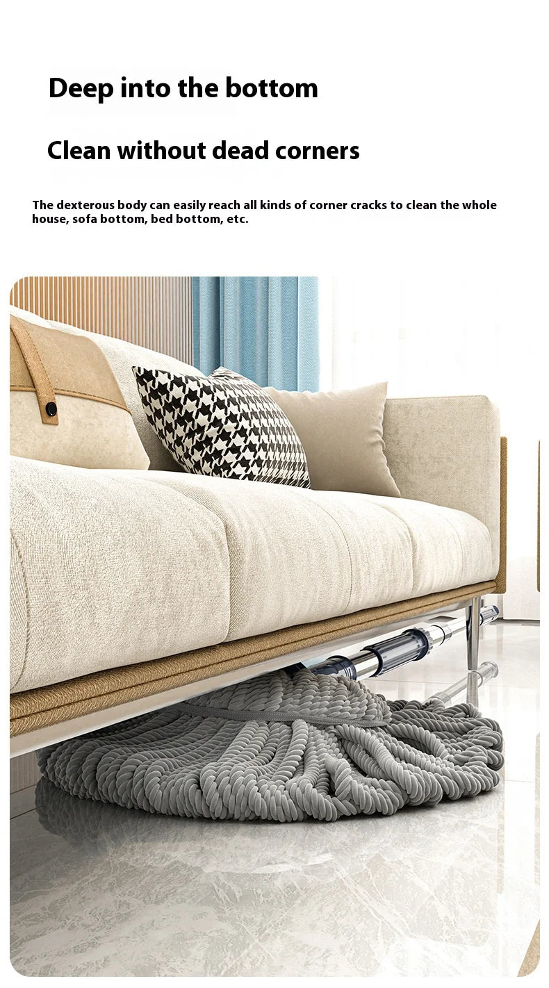 Self-Twisting Microfibre Mop