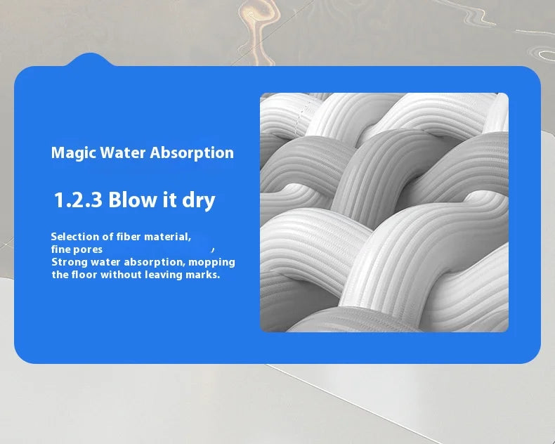 Self-Twisting Microfibre Mop