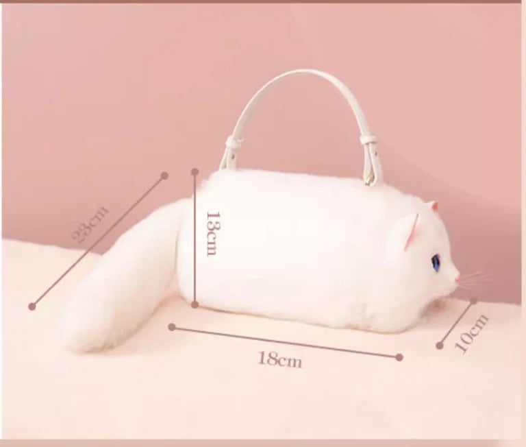 Plush Kitty Bag