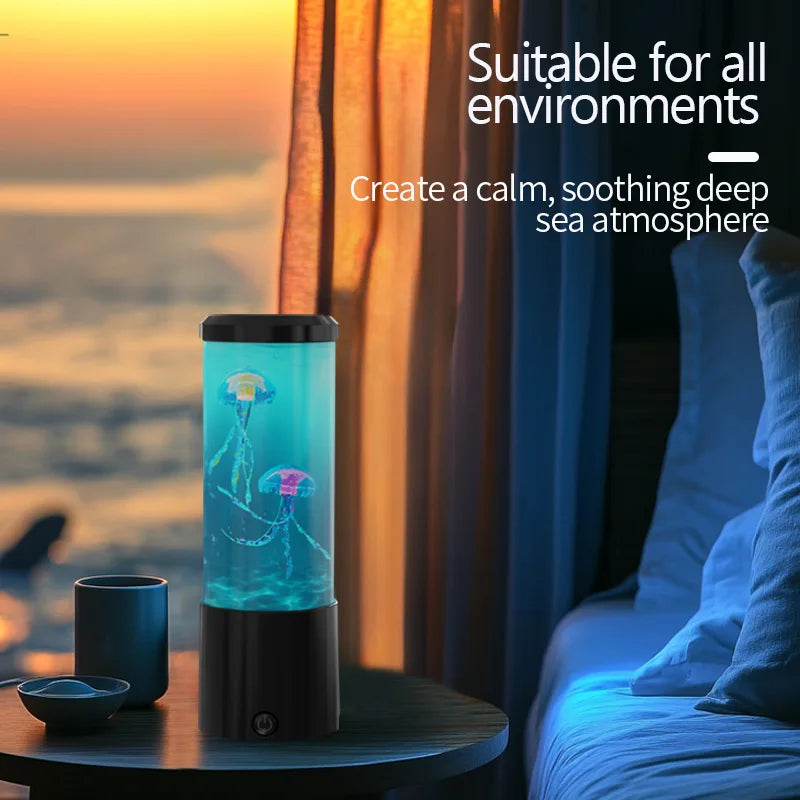 LED Jellyfish Lava Lamp