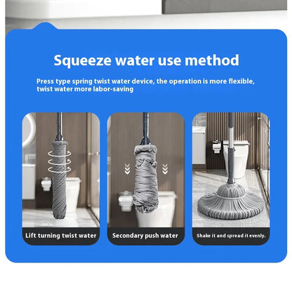 Self-Twisting Microfibre Mop