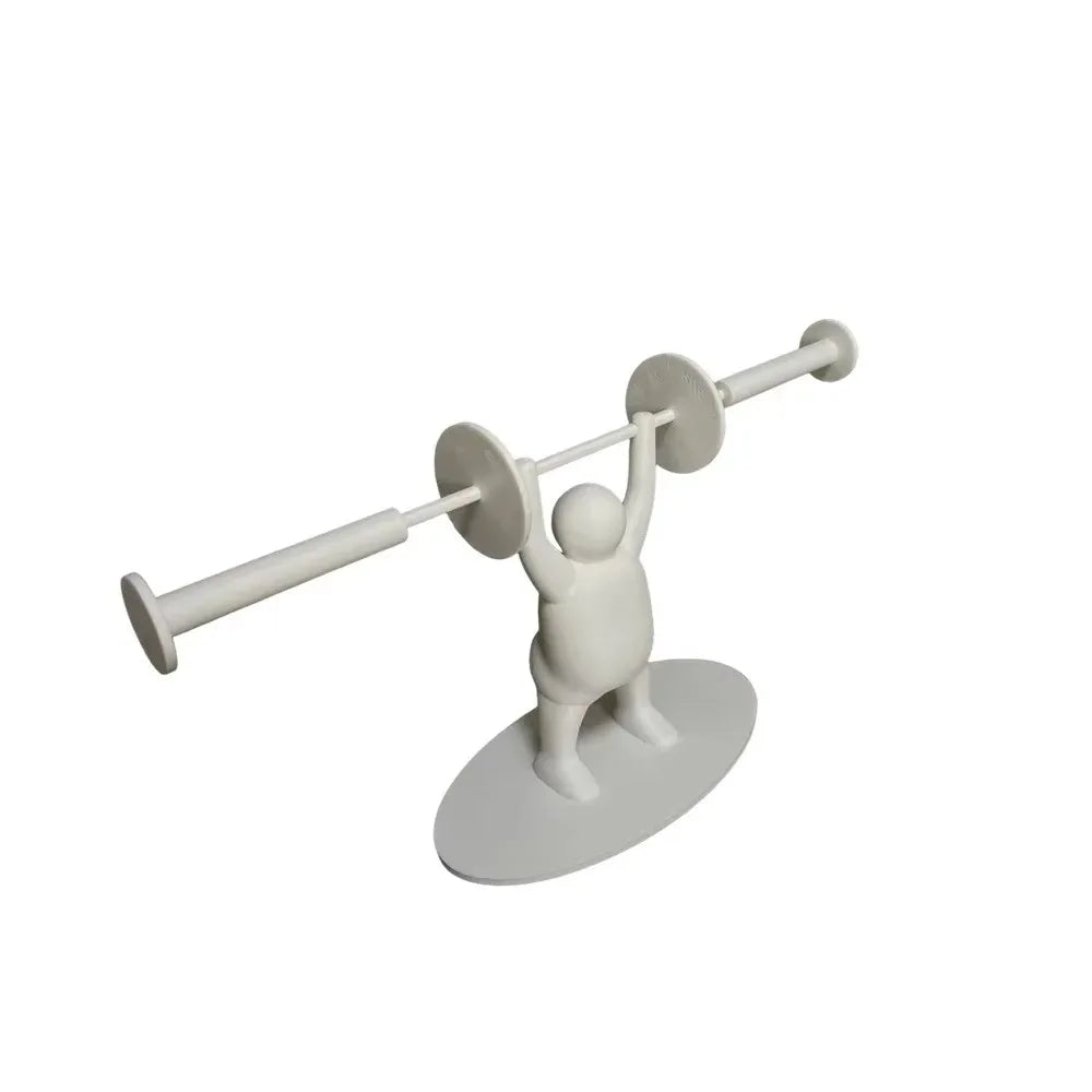 Weightlifting Toilet Paper Holder
