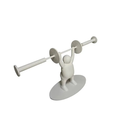Weightlifting Toilet Paper Holder